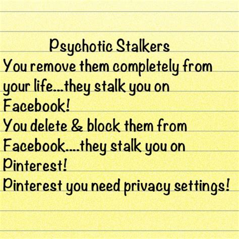 shady quotes for stalkers.